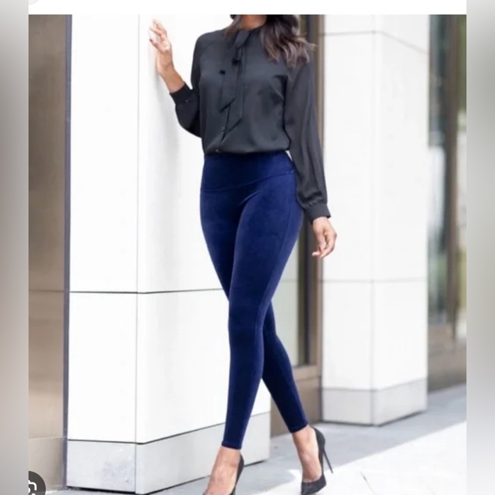 Spanx Velvet Leggings